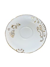 Hammersley England Bone China Saucer White Go...