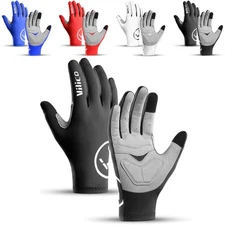 Cycling Gloves Touch Screen Full Fingers Mountain/Dirt Bike Gloves for Men Women