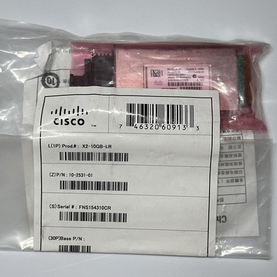   X2-10GB-LR New Genuine Sealed #za