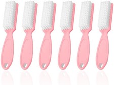 6Pcs Nail Brush for Cleaning Fingernails, Handle Grip Cleaning Brush for Nail