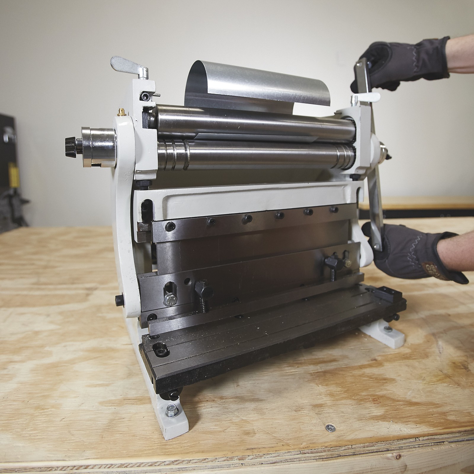 Klutch 3-In-1 Combination Sheet Metal Machine, 12in.