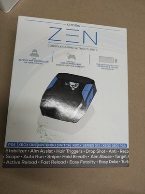 Cronus Zen Gaming Adapter Black Blue for PS4 Xbox One Switch Series X|S