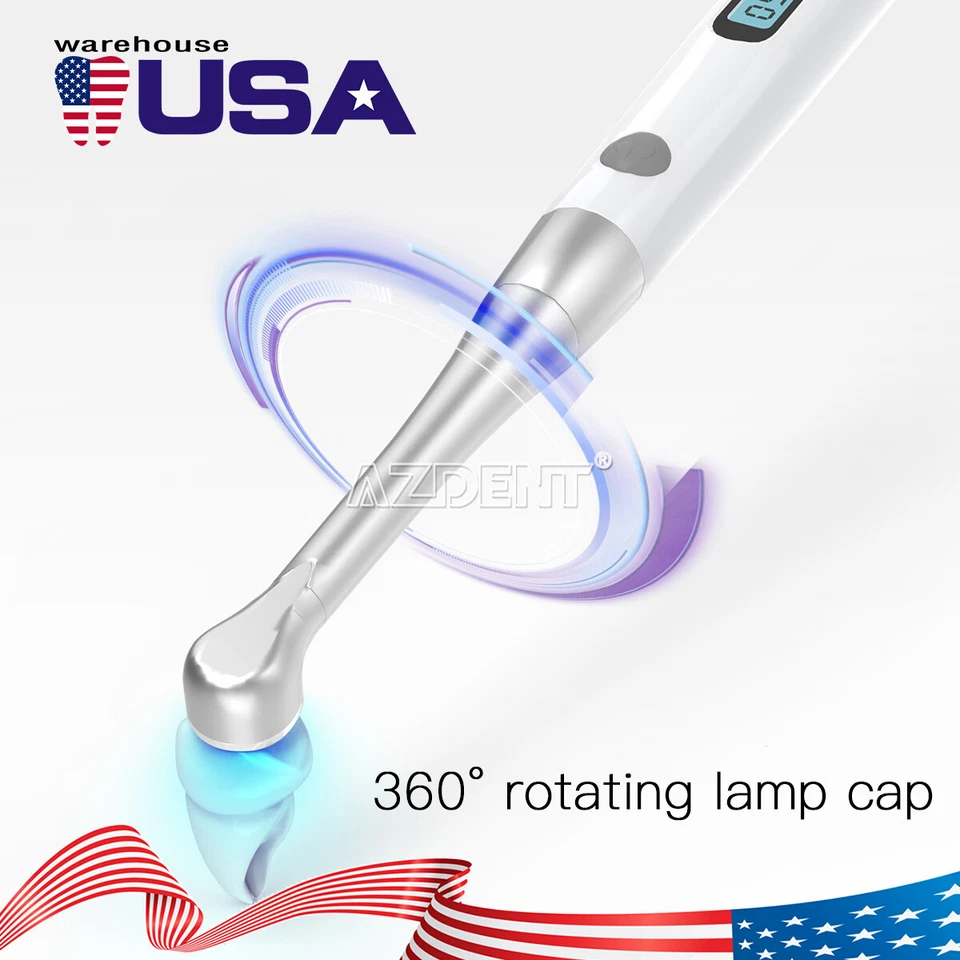 Dental Light Cure Composite Resin Etching Adhesive Kit/ LED Curing Light Lamp US - Image 4 of 4