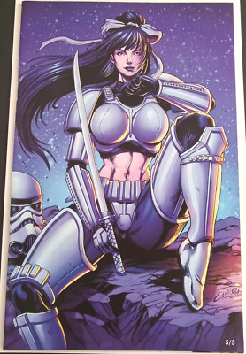 Samurai of Oz #1 Ultra Rare LTD 5/5 Stormtrooper Dorothy  Star Wars Cosplay 2019