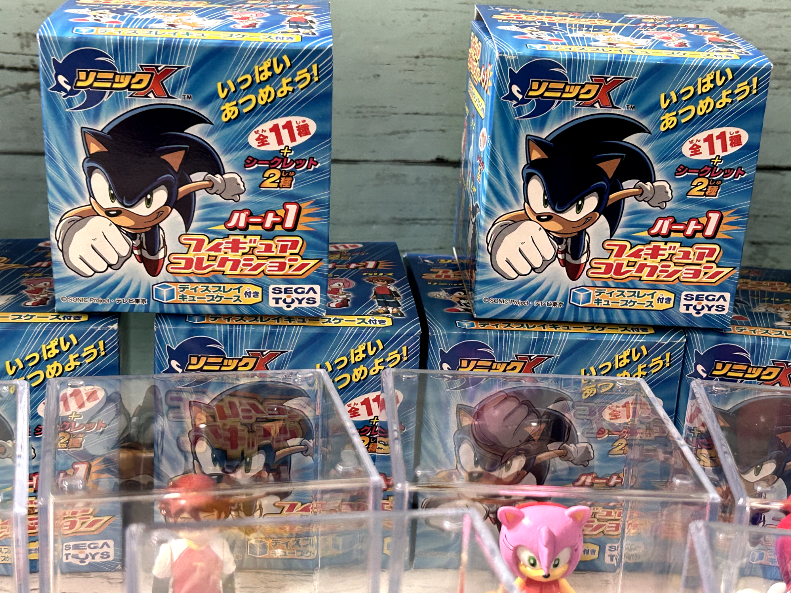 Sonic X Figure Collection LOT SEGA Toys Gashapon Extremely Rare