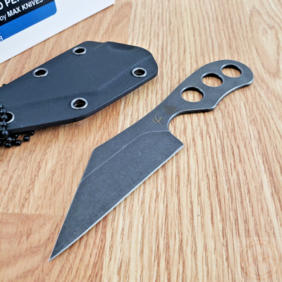 Fred Perrin Fusion Slim Fixed Knife 3.25'' Stainless Steel One-Piece Construction