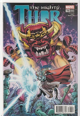 THE MIGHTY THOR #706 (2017) AARON / DAUTERMAN ~ WALT SIMONSON VARIANT ~UNREAD NM