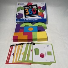 Learning Resources Mental Blox 360 Degree 3-D Building Game 100 Complete 