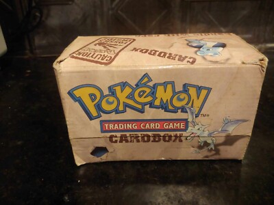 Pokémon TRADING CARD GAME FOSSIL 未開封 POKEMON Trading Card Game Fossil Cardbox 1999 Contains no Pokemon