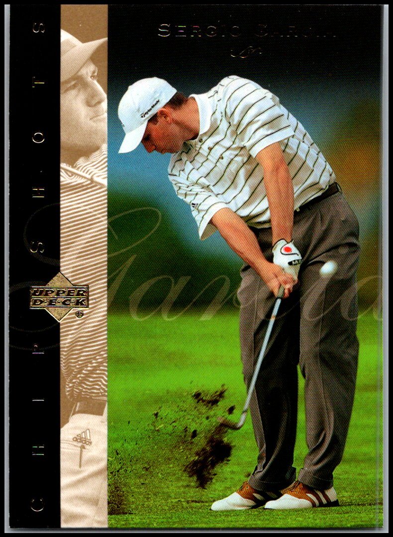 2003 UD Upper Deck Golf #101 Sergio Garcia - Chipshots FREE SHIPPING!