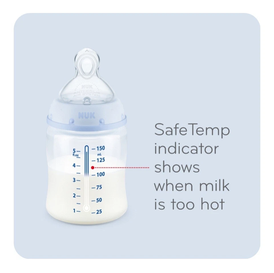 NUK Smooth Flow Anti-Colic 5oz Bottle New in Original Package - Image 4 of 4