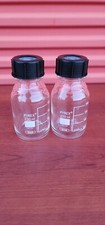 New Pyrex 250ml Glass Media Storage Bottles