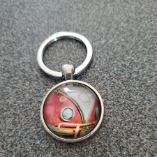 Vintage Beetle Front Keyring
