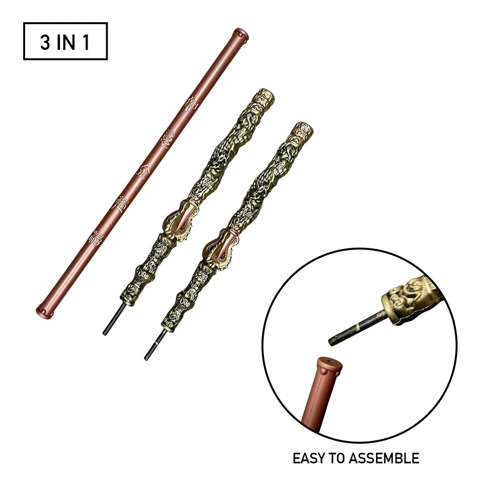 Black Myth Sun Wukong Bronzecloud Ruy Staff Made from High Strength Soft Rubber - Image 2 of 4