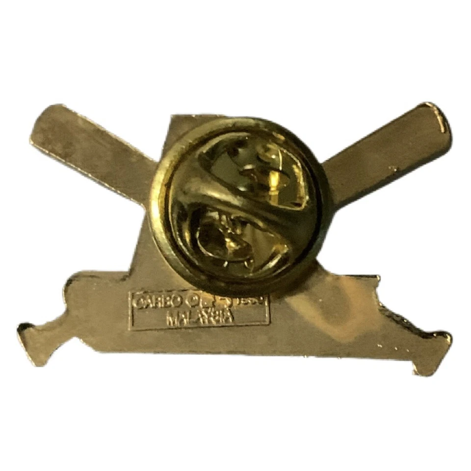 Vintage 1995 MLB Arizona Diamondbacks Logo Crossed Bats Souvenir Pin - Image 2 of 2