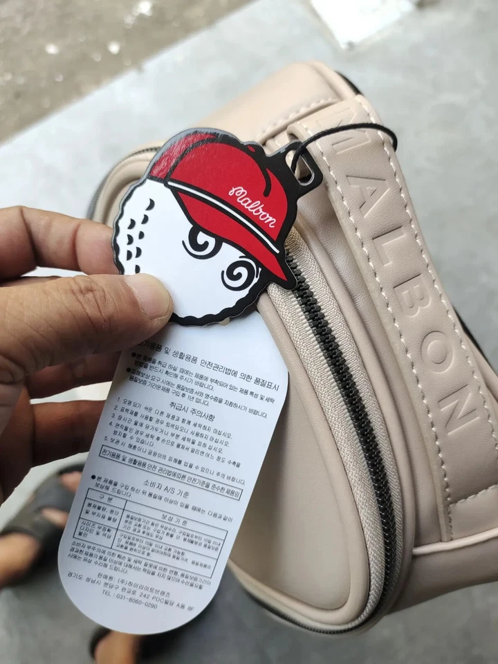 PVP $99 Zapato de Golf Malbon Exclusivo Pelota Moda Bolsa ENVÍO GRATUITO EE. UU. IMPUESTOS PAGADOS Foto 4 de 4