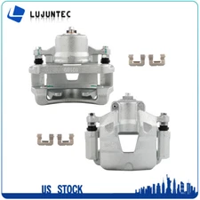 For 2016 2017 2018 2019 CHEVROLET CRUZE Pair Front Disc Brake Calipers w/Bracket