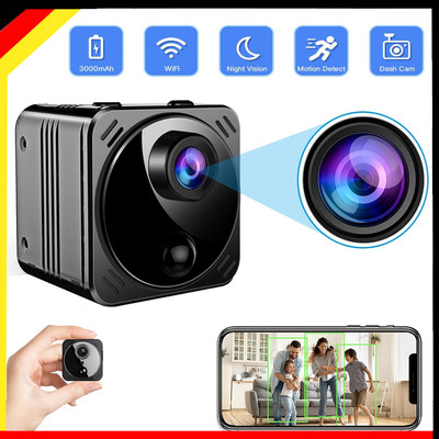 1080P HD Mini IP Kamera Wireless WLAN 4K WiFi Camera Überwachungkamera Spycam.