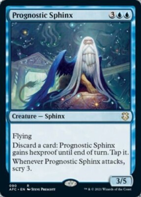 PROGNOSTIC SPHINX x1 ~mtg NM-M Mixed Sets Same Art Rare