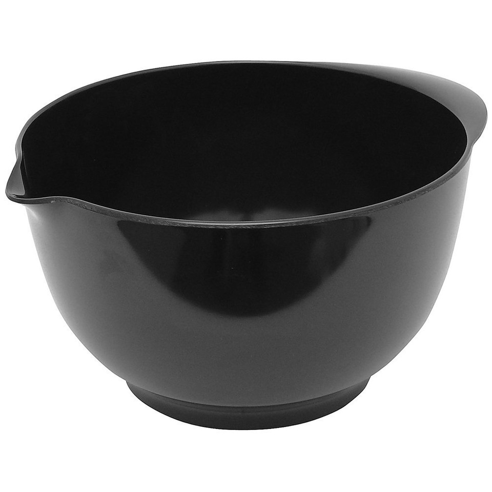 Hutzler Melamine Mixing Bowl Set 2, 3 and 4 Liters, Black eBay