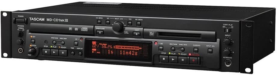 Tascam Combination Minidisc Recorder/CD Player MD-CD1MKIII Tascam Combination Minidisc Recorder/CD Player MD-CD1MKIII