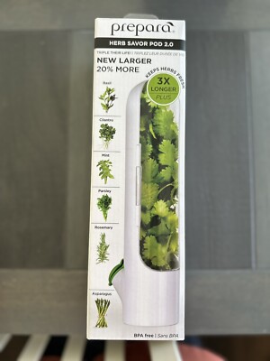 Prepara Herb Savor Pod 2.0 Fresh Herb Storage BPA FREE