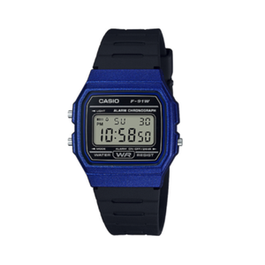 Casio EAW-F-91W-1 Men's Black Watch for 