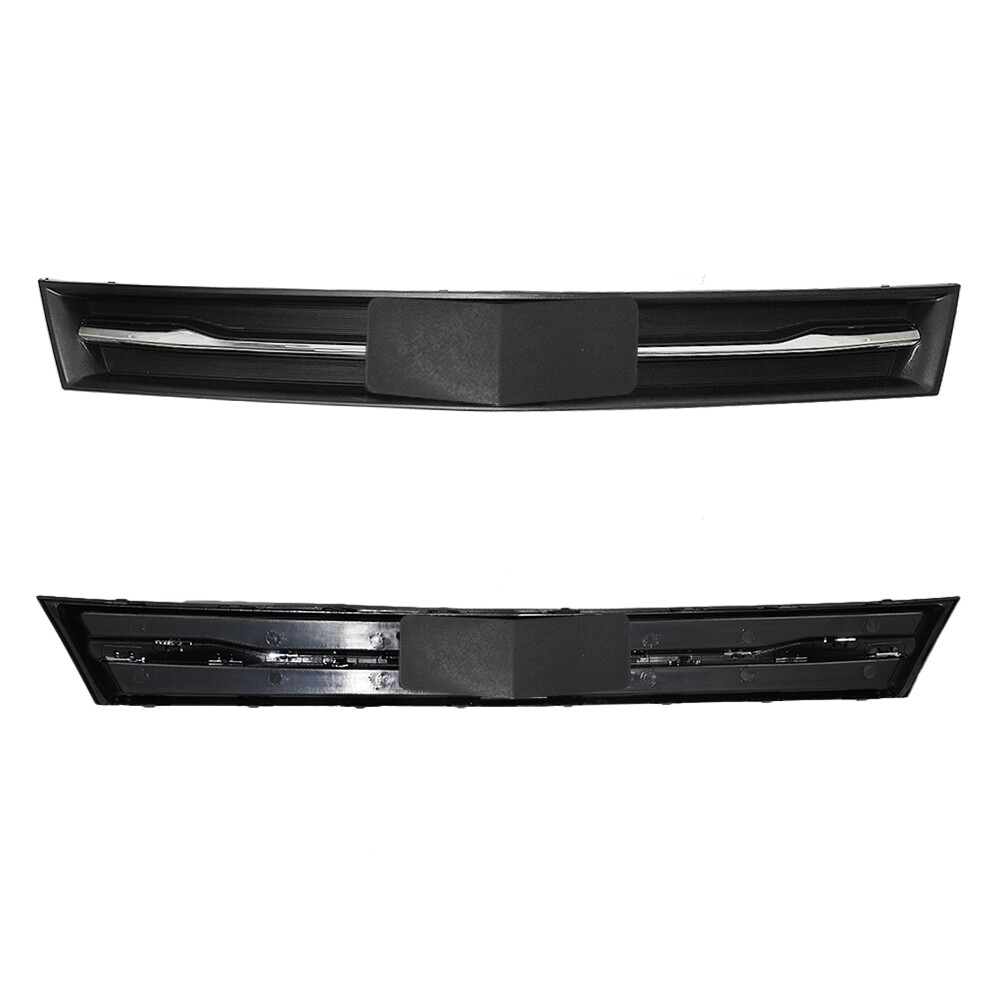 Silscvtt Upper & Lower Grille Set – For Chevy Trax 2017-2020, Black/Chrome