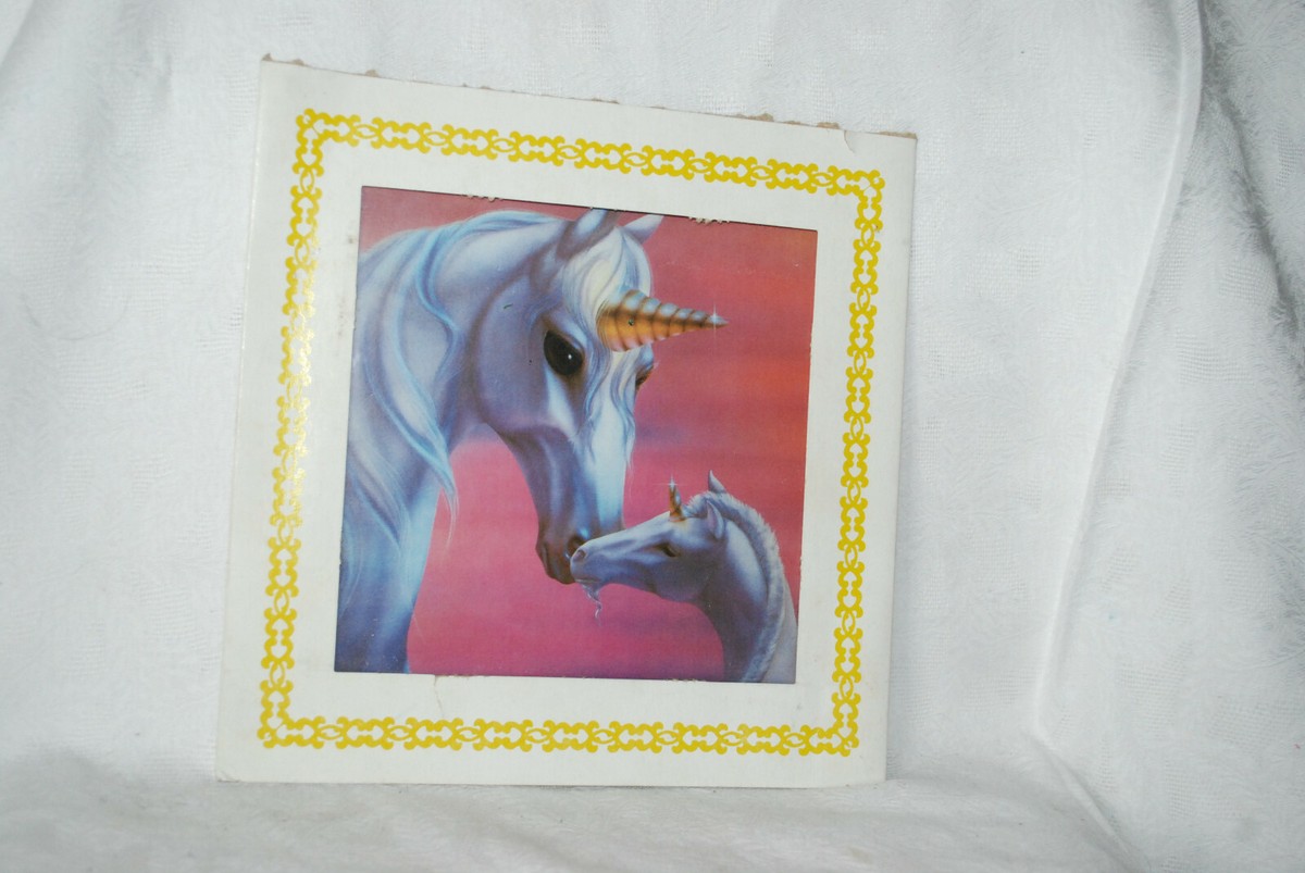 Vintage RARE 1980s 1990s UNICORN Novelty Carnival Fair Prize