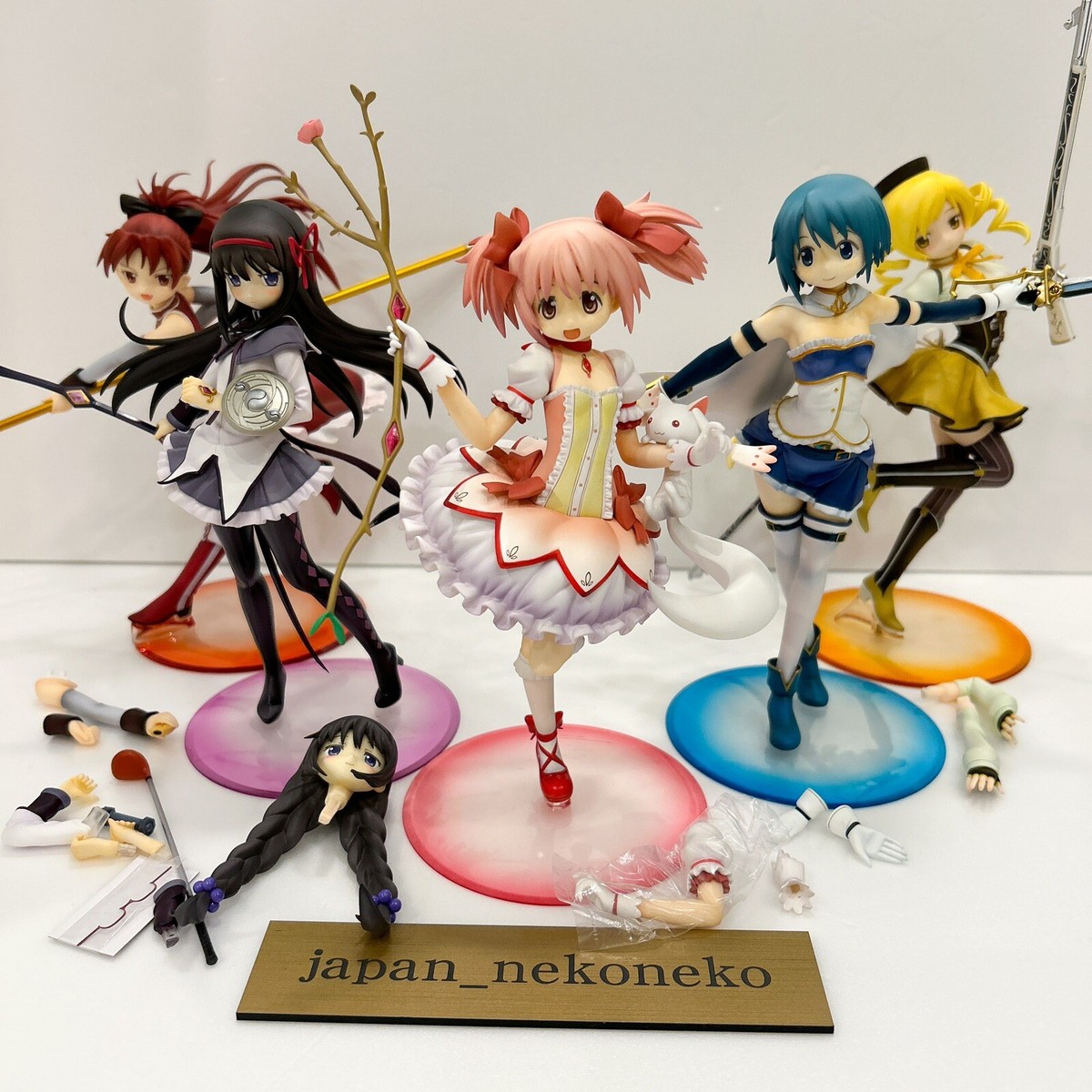 Puella Magi Madoka Magica 1/8 Figure Mami Kyoko Sayaka Homura 5