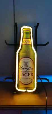 Yuengling Lager Bottle Eagle Beer 14'' Neon Light Sign Lamp Club Party Wall Bar