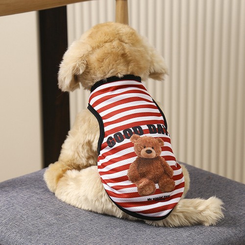 Small Dog T-Shirt Vest Pet Puppy Cat Summer Clothes Coat Top Outfit Costume UK ♬ - Picture 9 of 21