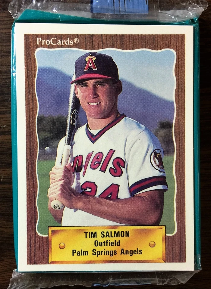 1990 ProCards BURLINGTON INDIANS Minor League UNOPENED Set THOME RC HOF A1018129 - Image 4 of 4