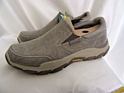 MEN`S SKECHERS VINTAGE WASHED SLIP ON SNEAKERS SIZE 11M NEW  display picture 3