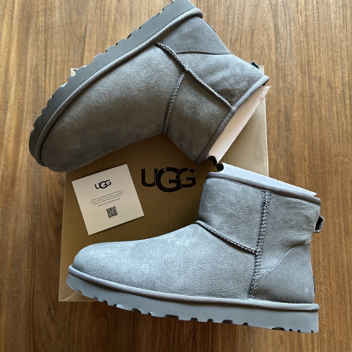 Mini Ii Ugg Australia Grey UGG Australia Classic Mini II SLIPPER