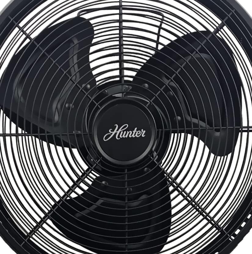 Hunter 90646 Metal Tripod Fan, Adjustable Tilt, 3 Speeds, 12