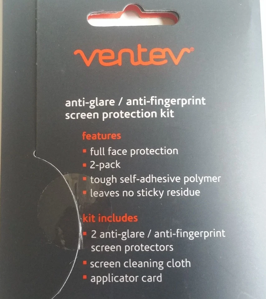 Kit Protector Pantalla Ventev Moto X+1 Pack De 2 Antideslumbramiento-Antihuellas Dactilares - Nuevo Foto 3 de 4