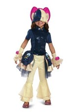 Niñas My Little Pony Película Pájaro Cantor Serenata Disfraz Talla 7/8 Halloween NUEVO