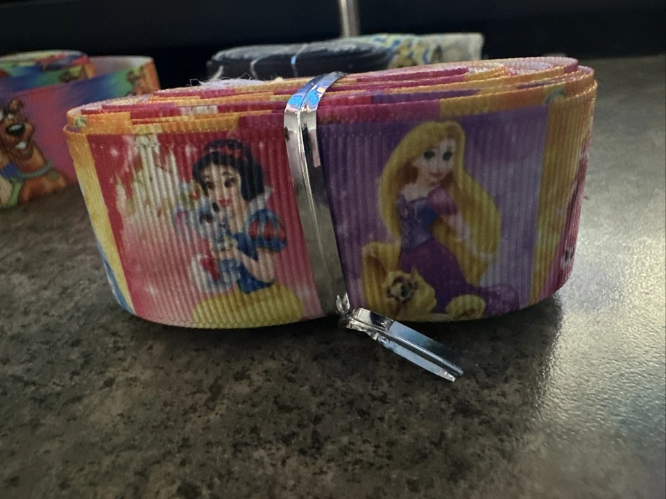 Movie Characters Ribbon Lot Minions, Tinkerbell, Scooby, Disney Monster High - Image 4 of 4