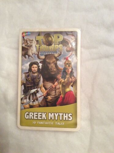 Top Trumps Greek Myths 30 Fantastic Tales Cards New - Picture 1 of 3