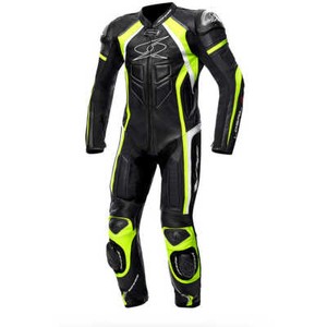 Jumpsuit Skin Spyke Losail Race Black White Yellow Fluo Size 54 | eBay