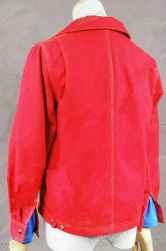 Smallville Superhero Clark Kent rote tägliche Jacke Mantel Cosplay Kostüm anpassen# - Bild 4 von 6