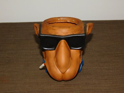VINTAGE 1991 TOBACCO 3 3/4'' HIGH JOE CAMEL CIGARETTES BEER SODA CAN HOLDER NEW