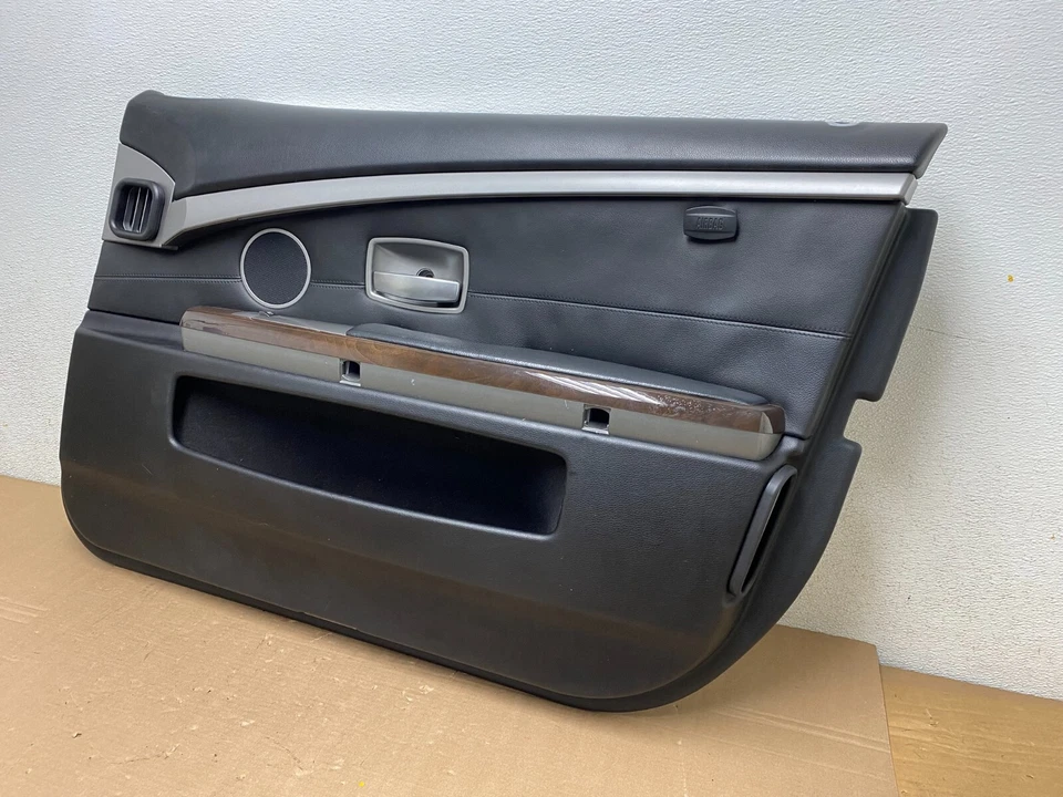 BMW 750i 2006 a 2008 pasajero delantero derecho panel de moldura de puerta derecha n7633 DG Foto 2 de 4