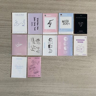 SEVENTEEN Wonwoo set + Semicolon + YOU MADE MY DAWN + YOU MAKE MY