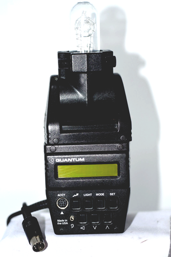 Quantum Instr. Qflash MODEL T. "BARE BULB" QUANTUM TURBO SC BATTERY & CABLE. - Picture 2 of 10