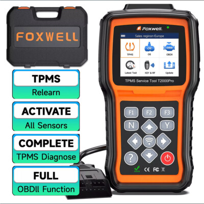 FOXWELL T2000 Reifendruckkontrollsystem Auto TPMS RDKS Programmier Diagnosegerät