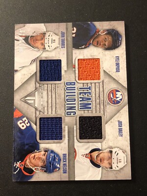 2013-2014 TITANIUM TEAM BUILDING OKPOSO/TAVARES/NELSON/BAILEY #TB-NYI   /100