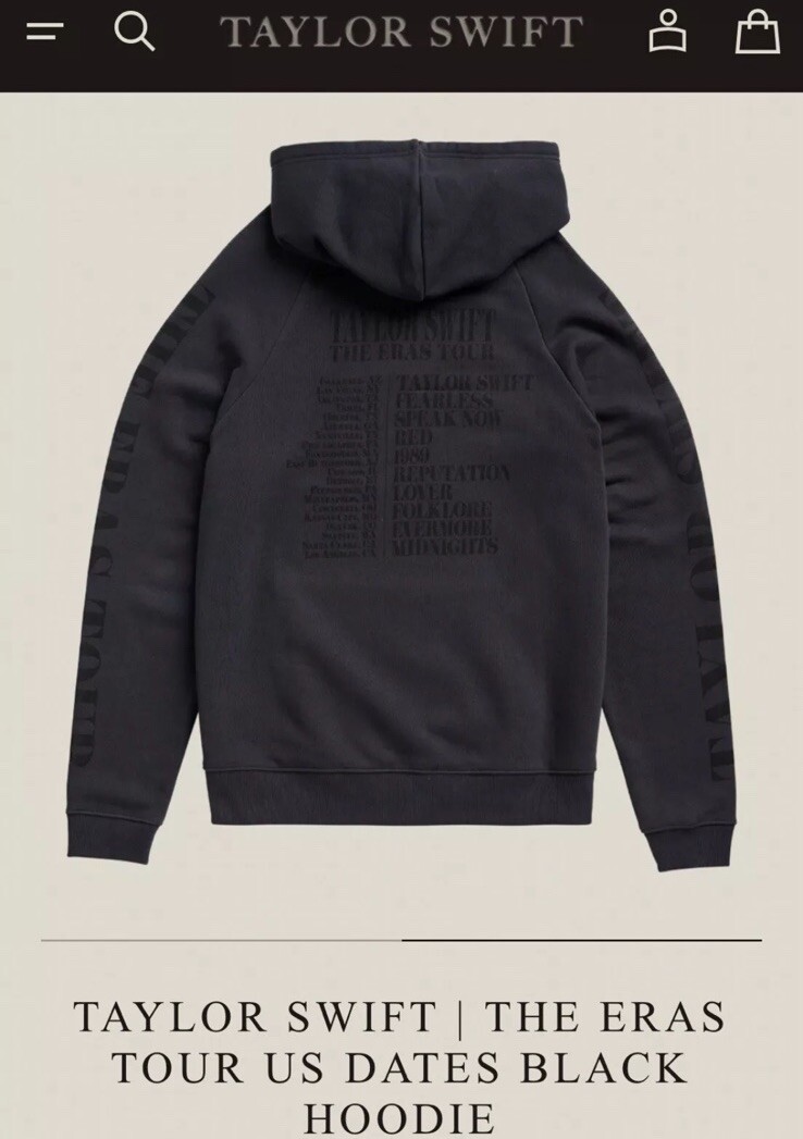 The Eras Tour フーディー TAYLOR SWIFT | THE ERAS TOUR APPAREL – Taylor Swift Official