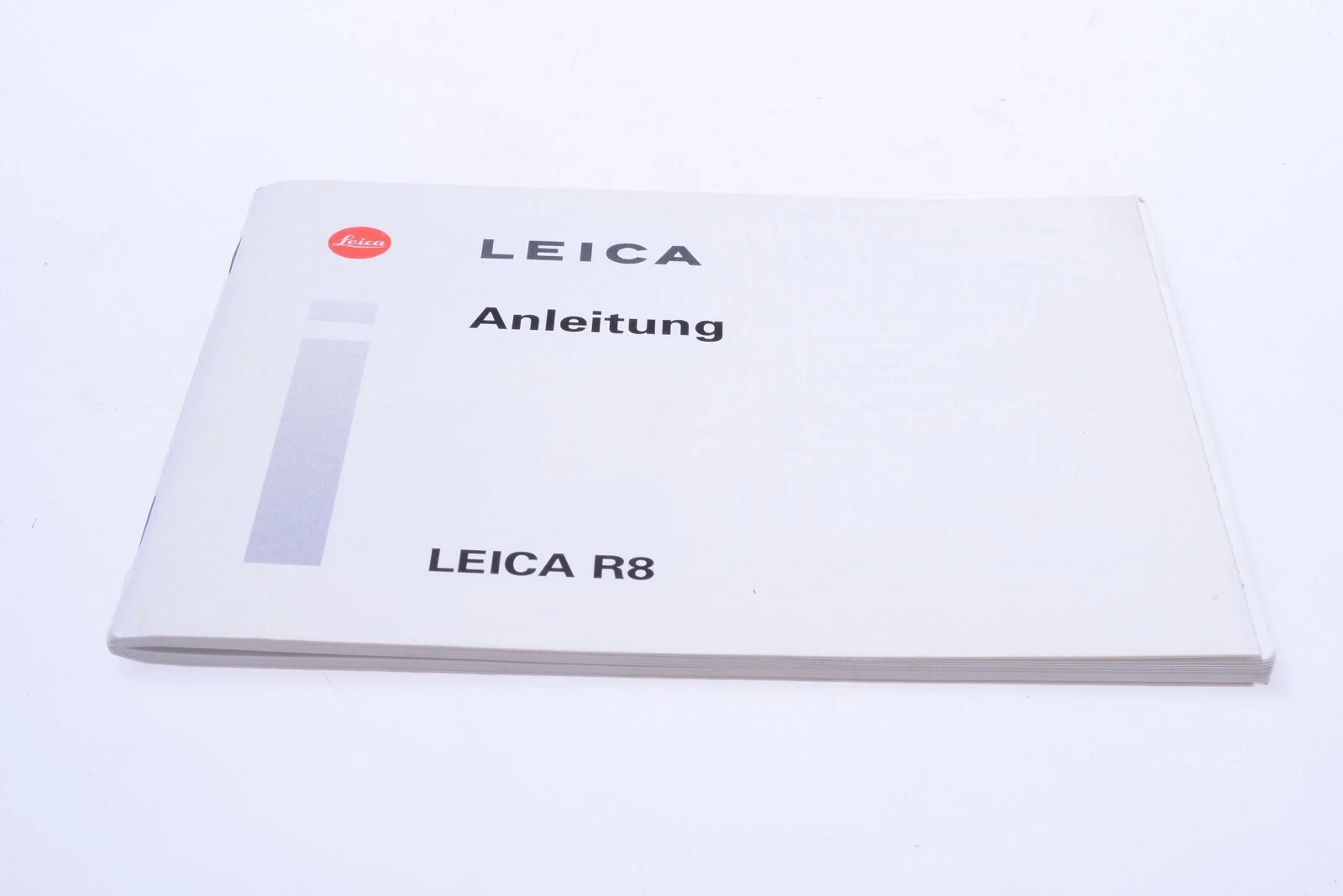 ✅ LEICA R R8 CAMERA ORIGINAL INSTRUCTIONS MANUAL GERMAN 131-1